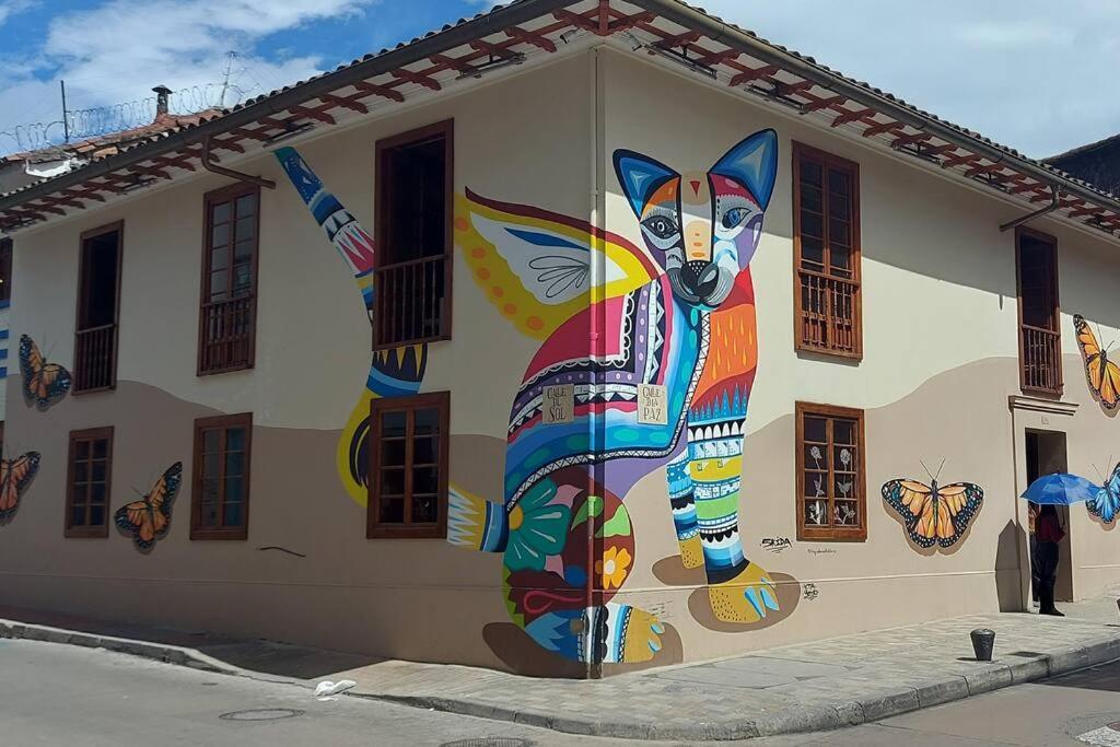 Grandioso Apartaestudio La Candelaria 보고타 외부 사진