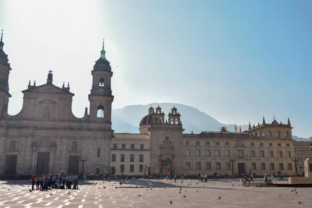 Grandioso Apartaestudio La Candelaria 보고타 외부 사진
